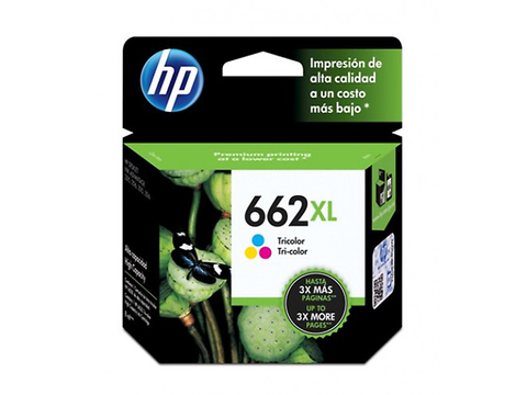 Hp 662 Xl Cartucho De Tinta, Alto Rendimiento Para Serie Advantage, Tricolor - ordena-com.myshopify.com