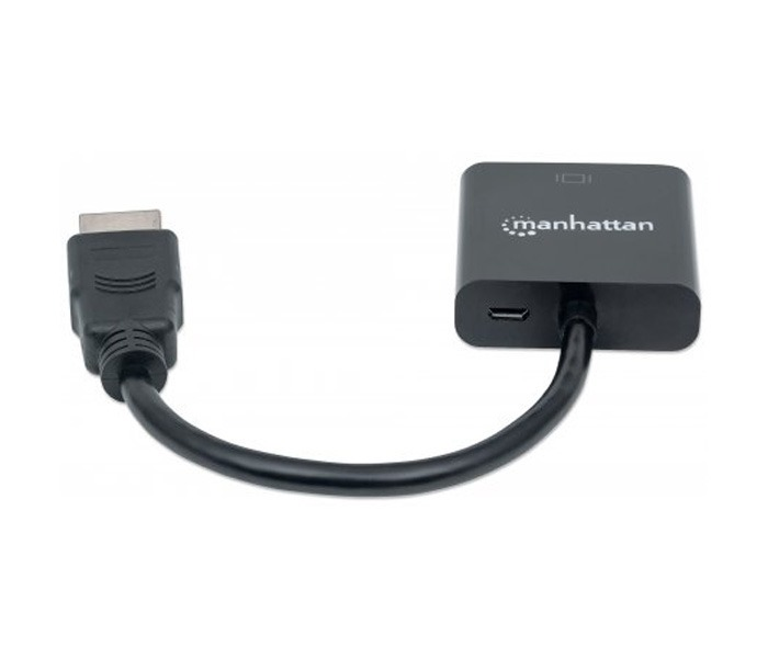 Manhattan 151436 Convertidor Video Hdmi A Svga Negro - ordena-com.myshopify.com