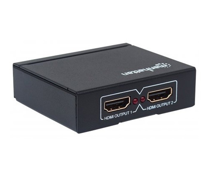 Manhattan 207454 Video Splitter Hdmi Uhdtv 4 K 30 Hz 1 In 2 Out - ordena-com.myshopify.com