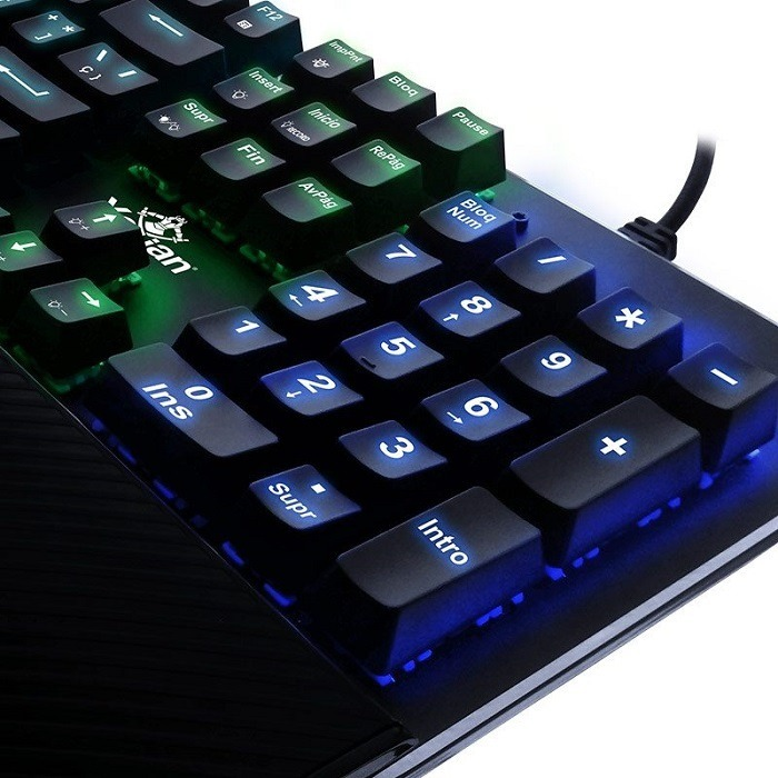 Teclado Mecanico Yeyian Yat1802 Gaming Flare Antighost Cafe - ordena-com.myshopify.com