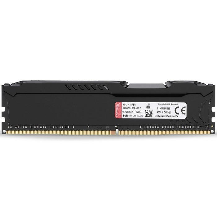 Kingston Hx421 C14 Fb/4 Memoria 4 Gb Ddr4 Hyper X Bus 2133 Negra - ordena-com.myshopify.com