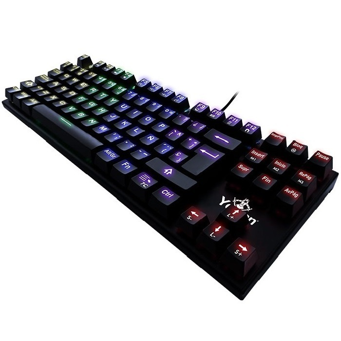 Yeyian Yat1806 Teclado Mecanico Gaming Spark Rgb Antighost Switch Rojo - ordena-com.myshopify.com