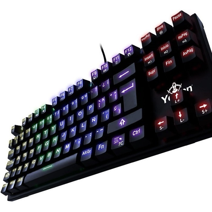 Yeyian Yat1805 Teclado Mecanico Gaming Spark Rgb Antighost Switch Cafe - ordena-com.myshopify.com