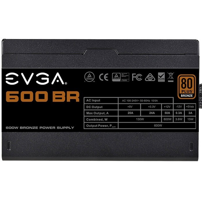 Evga 100 Br 0600 K1 Fuente De Poder 600 W 80 Plus Bronce - ordena-com.myshopify.com