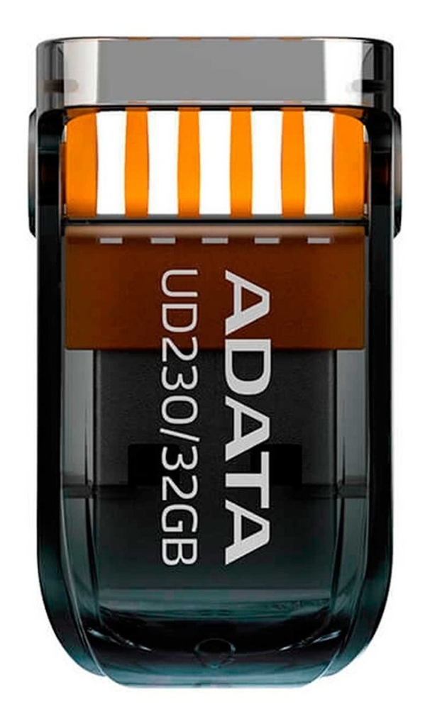 Memoria Usb Adata Ud230 32 Gb 2.0 Retractil Flash Negra - ordena-com.myshopify.com