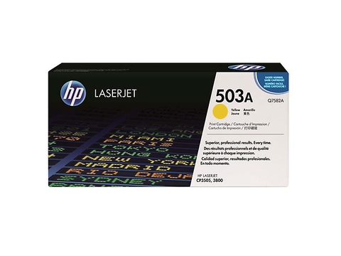 Hp 503 A Toner Q7582 A Para Laser Jet 3800, Amarillo - ordena-com.myshopify.com