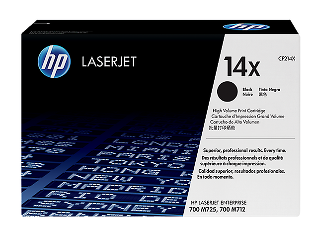 Hp 14 X Toner Alto Rendimiento Cf214 X, Rinde 17,500 Pag, Negro - ordena-com.myshopify.com