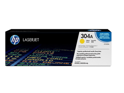 Hp 304 A Toner Cc532 A Para Laser Jet Cp2025 Cm2320, Amarillo - ordena-com.myshopify.com