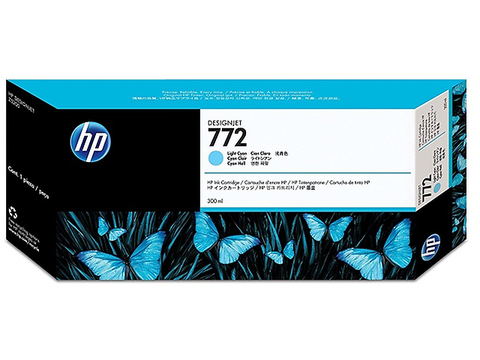 Hp 772 Cartucho De Tinta Cn632 A Para Design Jet, 300 Ml, Cyan Claro - ordena-com.myshopify.com