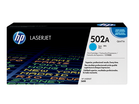 Hp 502 A Toner Laserjet 4000 Paginas Cyan - ordena-com.myshopify.com