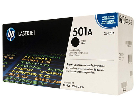 Hp 501 A Toner Laserjet 6,000 Paginas Negro - ordena-com.myshopify.com