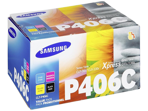 Samsung P406 C Toner 4 Colores Clt K406 S/Clt C406 S/Clt M406 S/Clt Y406 - ordena-com.myshopify.com