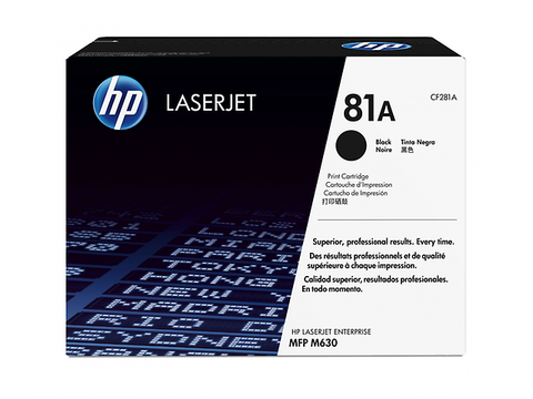 Hp 81 A Toner Cf281 A Para Laserjet/Mfp M630 Negro - ordena-com.myshopify.com