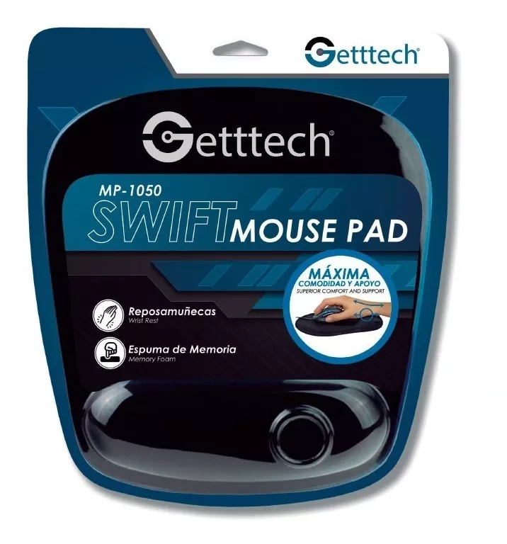 Getttech Gts 28001 N Mousepad Reposa Muñecas Espuma De Memoria Erg - ordena-com.myshopify.com