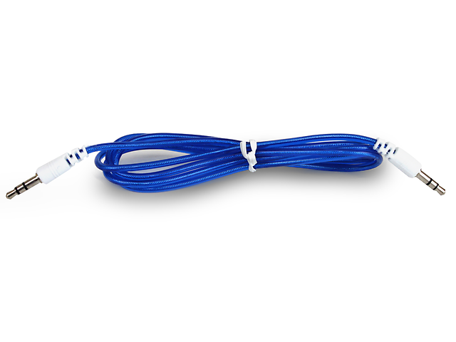 Fussion Ac 2003 Bl Cable Plug 3.5mm Aux Azul - ordena-com.myshopify.com