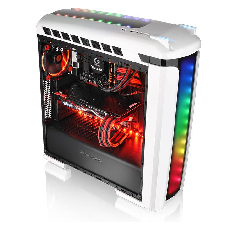 Gabinete Gamer Thermaltake Versa C22 RGB Snow Edition