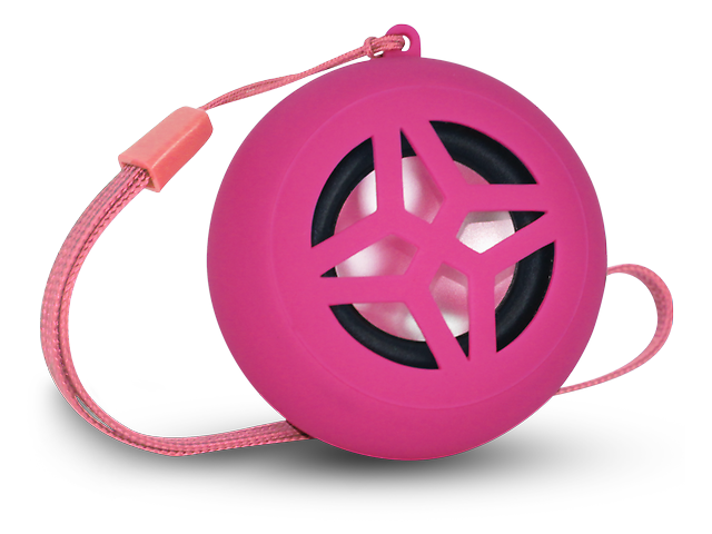 Zonar Bm301 Mini Bocina Mp3 Esfera Rosa - ordena-com.myshopify.com