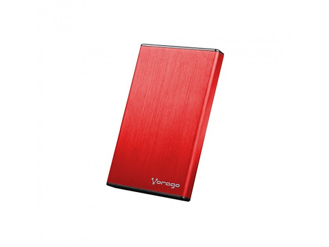 Vorago Hdd 102 Carcasa Para Disco Duro 2.5 Usb 2.0 Sata Rojo - ordena-com.myshopify.com