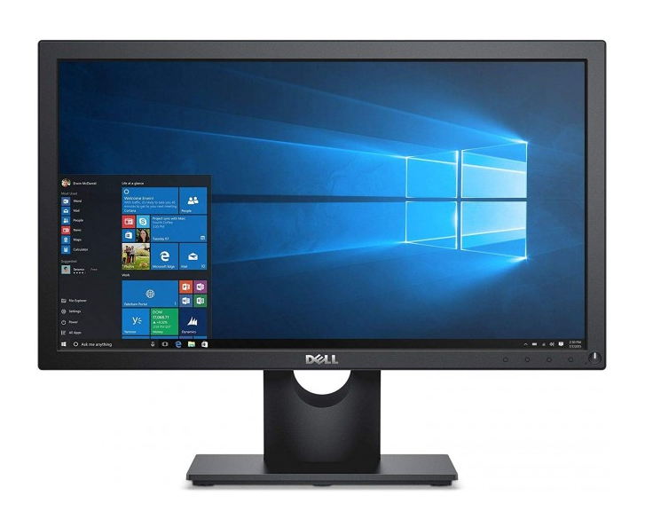 Monitor Dell Led 20 Pulg 1600x900 Vga 2 Wyt Color Negro