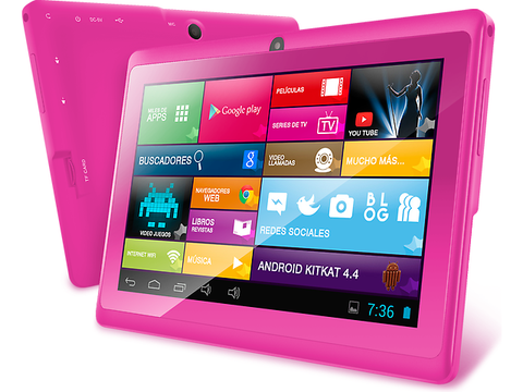 Zonar Titanium Tablet Pc Quad Core 8 Gb Alm. 1 Gb Ram Rosa - ordena-com.myshopify.com