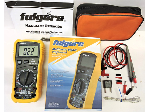 Fulgore Fu1248 Multimetro Digital Profesional - ordena-com.myshopify.com