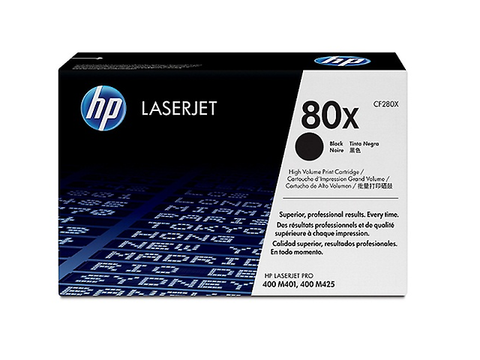 Hp 80 X Toner Alto Rendimiento Cf280 X P/Laser Jet Pro 400 Negro - ordena-com.myshopify.com