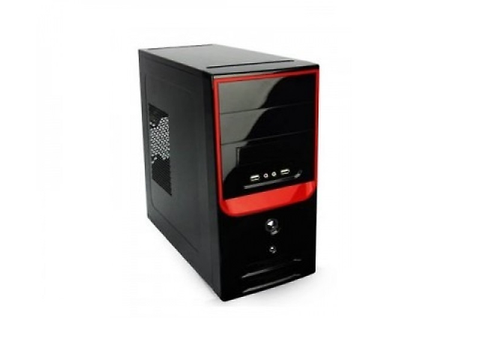 Kmex Cm 3 C22 Gabinete Micro Atx Negro Con Rojo - ordena-com.myshopify.com