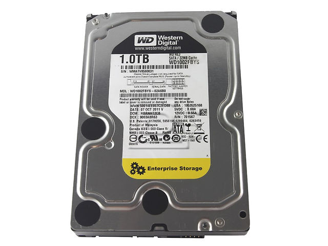 Western Digital Caviar Re3 3.5 Disco Duro Interno 1 Tb Sata 3 Gbits 7200 Rpm - ordena-com.myshopify.com