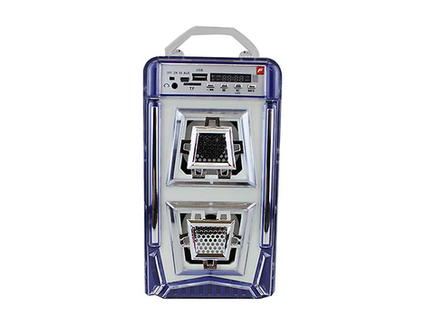 Fussion Isp 8286 Bl Bocina Portatil Mp3 Luz Led Azul - ordena-com.myshopify.com