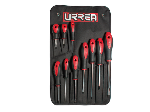 Urrea 8600 F Juego 10 Desarmadores Bimaterial Combin. - ordena-com.myshopify.com