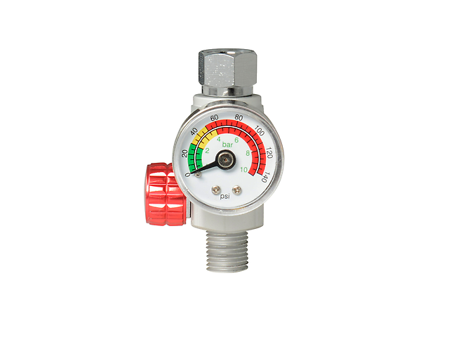 Urrea Upr2 Regulador De Aire Con Manometro 1/4 Pulg Npt 145 Psi - ordena-com.myshopify.com