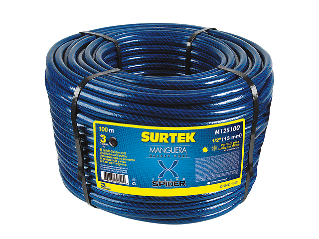 Surtek M12 S100 Manguera Spider 100 M 1/2 Pulg - ordena-com.myshopify.com