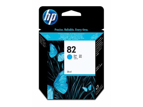 Hp 82 Cartucho De Tinta Ch566 A Para Design Jet, 28 Ml, Cyan - ordena-com.myshopify.com