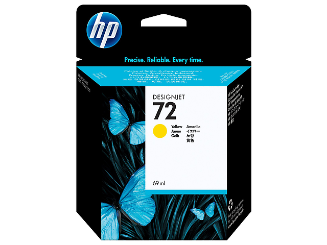 Hp 72 Cartucho De Tinta C9400 A Para Design Jet, 69 Ml, Amarillo - ordena-com.myshopify.com