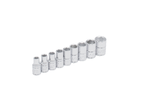 Urrea 47204 Juego De 9 Dados En Pulgadas 1/4 En Riel - ordena-com.myshopify.com