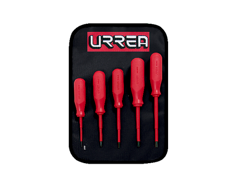 Urrea 9700 C Juego De 5 Desarmadores Rojos Para 1000 V Combinado - ordena-com.myshopify.com