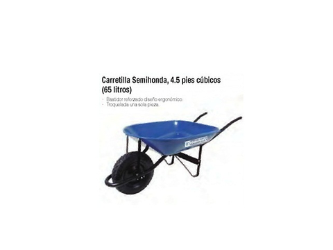 Toolcraft Tc3188 Carretilla Semihonda 4.5plg Llanta Solida - ordena-com.myshopify.com