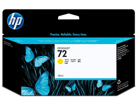 Hp 72 Cartucho De Tinta C9373 A Para Design Jet, 130 Ml, Amarillo - ordena-com.myshopify.com