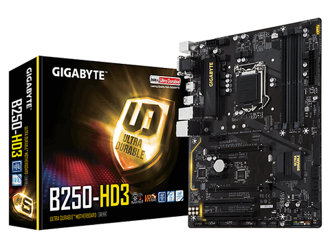 Gigabyte Ga B250 Hd3 Tarjeta Madre Socket 1151/Chipset B250/Support Ddr4 - ordena-com.myshopify.com