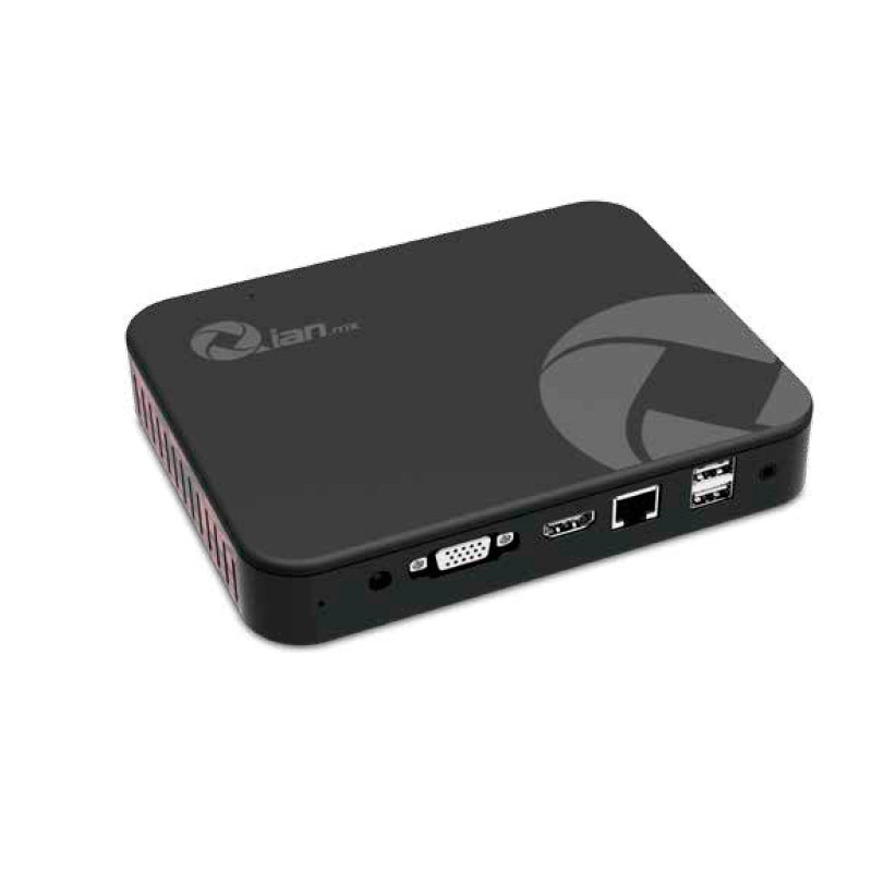 Qian Qmpw1903 Mini Pc Xiao Cel J3355 4 Gb 64 Gb Hdmi Wifi W10 Home