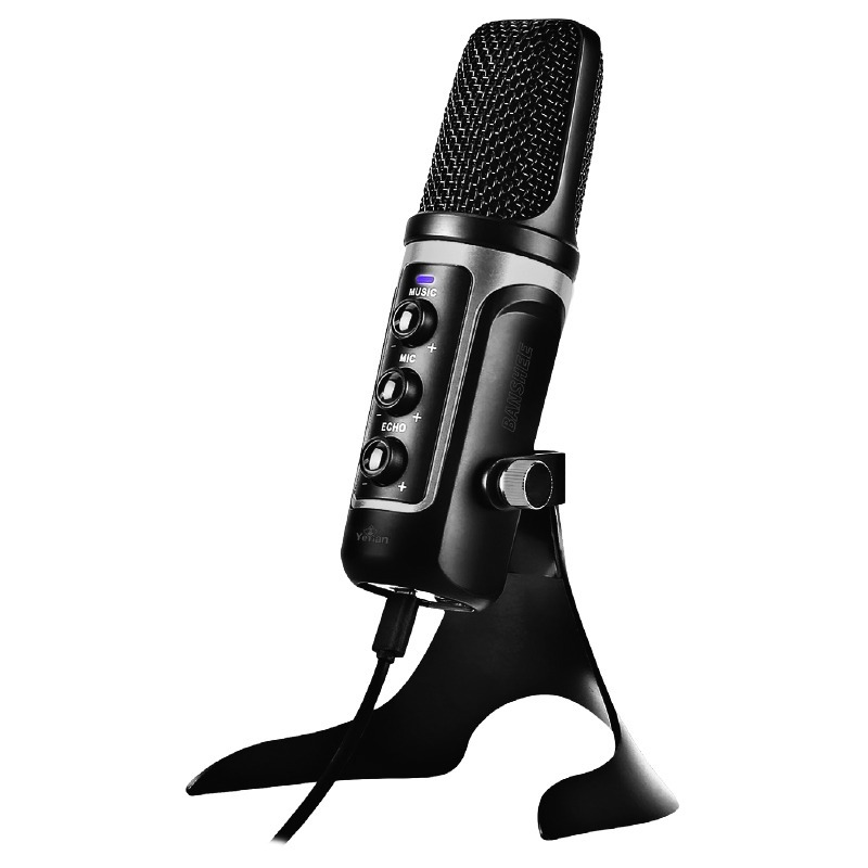 Eyans Mic Micrófono Profesional Yeyian S1000 Banshee Silver