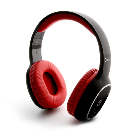 Getttech Gh 4640 R Audifonos Diadema Bluettoth 3.0 Stereo, Rojo - ordena-com.myshopify.com