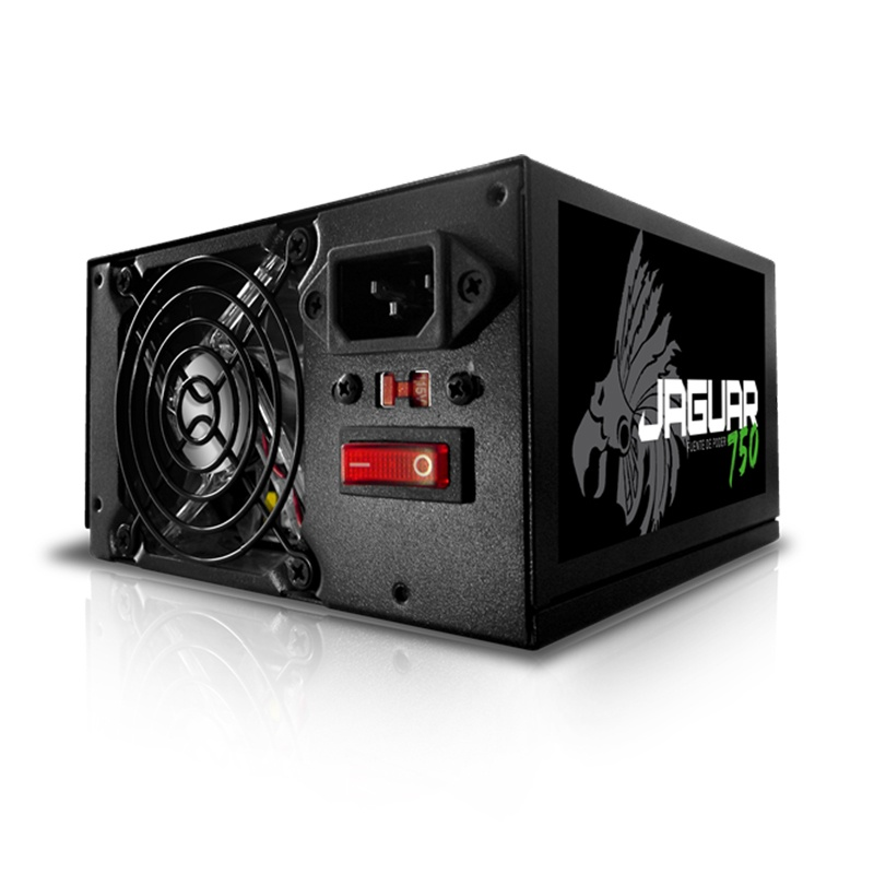 Fuente de Poder Eagle Warrior Jaguar 750, 20+4 pin ATX, 750W