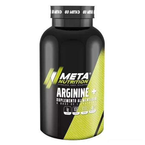 L Arginina Meta Nutrition Arginine+ Contenido 100 Tabletas - ordena-com.myshopify.com