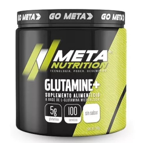 L   Glutamina Meta Nutrition 500 Gramos   100 Porciones - ordena-com.myshopify.com