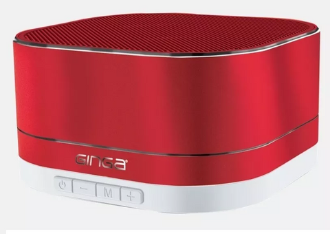 Ginga Gi18 Boc01 Ro Bocina Bluetooth Rojo Con Funcion De Radio Rango 10m - ordena-com.myshopify.com