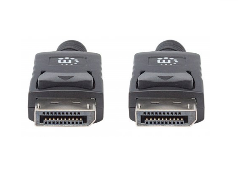 Manhattan 306935 Cable Displayport M M 1 Metro, Negro - ordena-com.myshopify.com