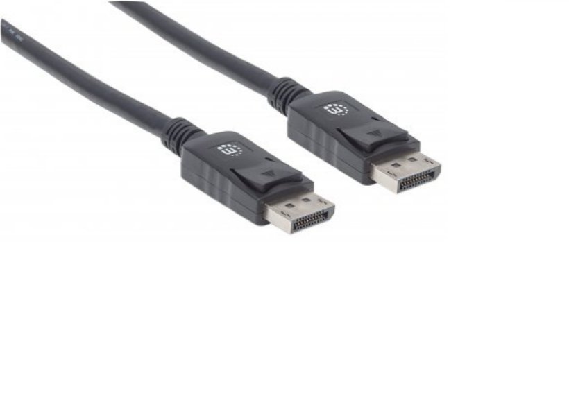 Manhattan 306935 Cable Displayport M M 1 Metro, Negro - ordena-com.myshopify.com