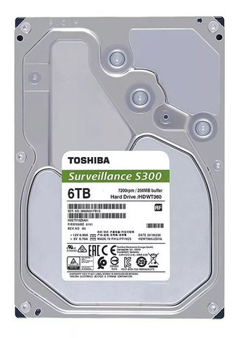 Toshiba S300 Hdwt360 Uzsva Disco Duro Interno 6 Tb 3.5 128 Mb 7200 Rpm - ordena-com.myshopify.com