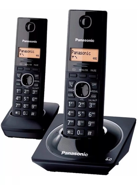 Teléfono digital inalámbrico + 2 extensiones Panasonic Dect KX